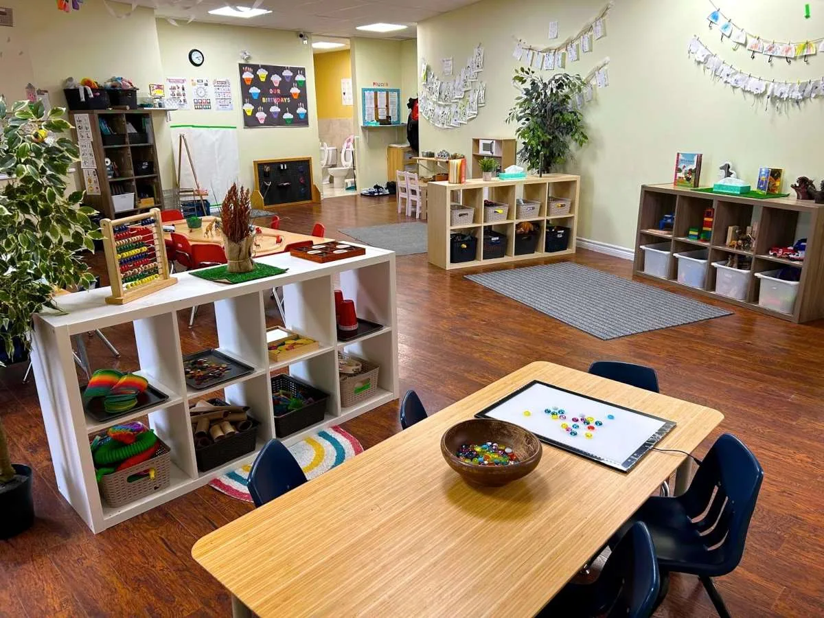 Preschool Room in First Steps Child Care
